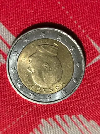 Moneta 2 Euro Principato Monaco 2024