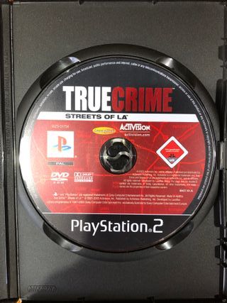 True Crime streets of LA ps2