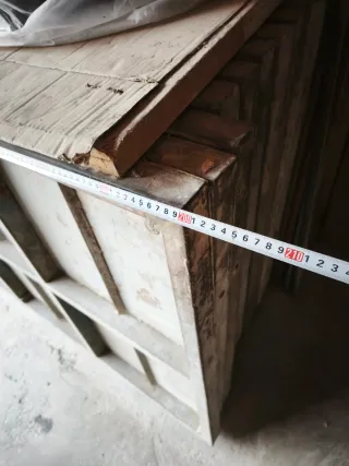 13 Planchas de encofrar metálicas 200x100