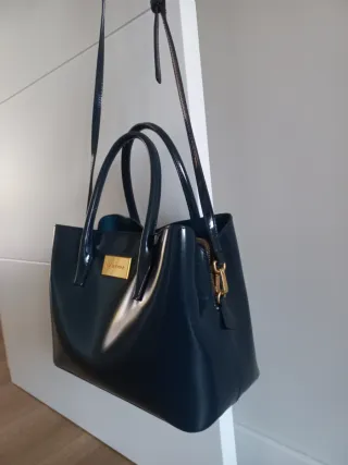 Bolso mano/hombro Bimba y Lola azul oscuro/marino