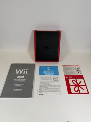 Nintendo Wii Mini Rosso