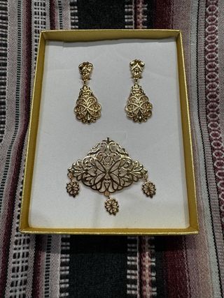 Aderezo Fallera/Huertana Dorado