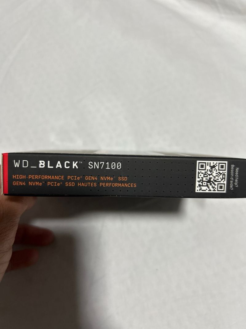 Disco Duro WD_BLACK SN7100 2TB NVMe PCIe Gen4 afbeelding 3