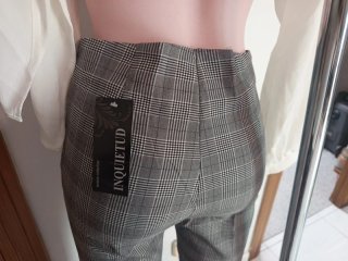 Pantalón cuadros Gales elástico