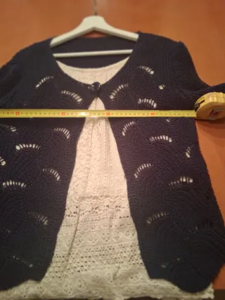 Rebeca azul marino perle t.44