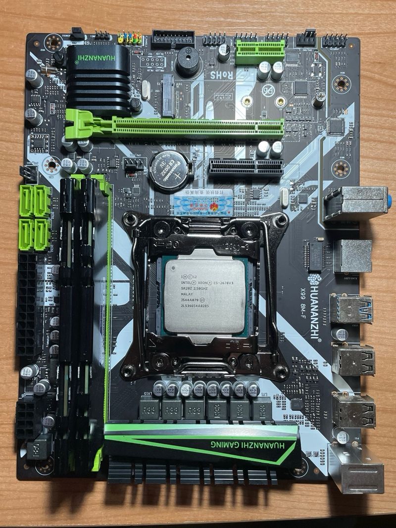 Placa Base X99 E5-2678V3 + 16GB DDR4 2666MHz afbeelding 3