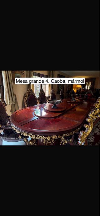 Conjunto Comedor Lujo Barroco