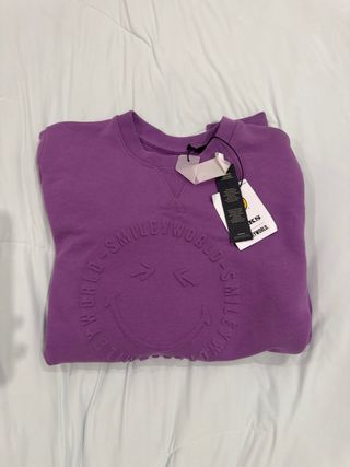 Sudadera IKKS Morada Smileyworld