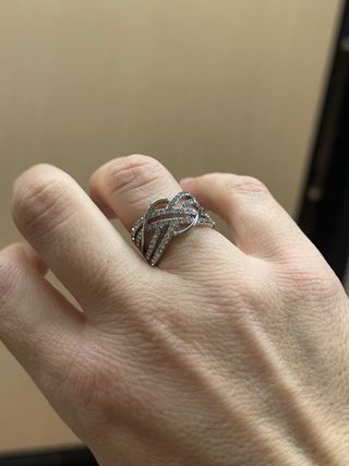 Anillo Acero Inoxidable Talla 17.5