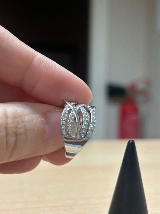 Anillo Acero Inoxidable Talla 17.5