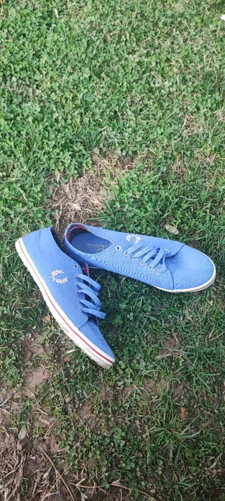 Zapatillas Fred Perry Azules Talla 41