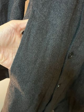 Cappotto uomo grigio scuro