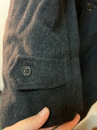 Cappotto uomo grigio scuro