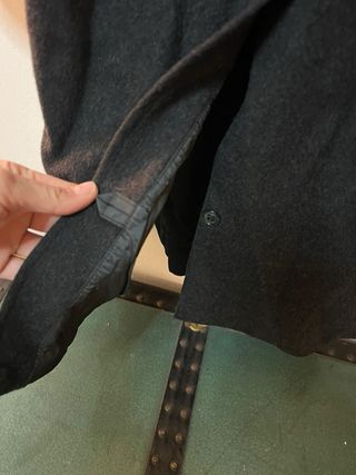 Cappotto uomo grigio scuro