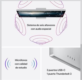 Apple Studio Display - Vidrio nanotexturizado A252