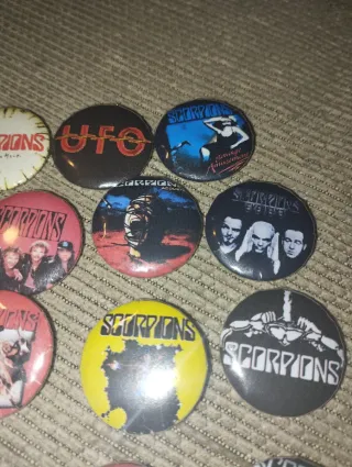 Lote Scorpions UFO heavy rock