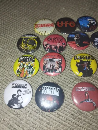 Lote Scorpions UFO heavy rock