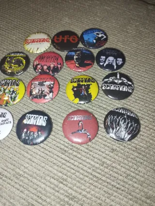 Lote Scorpions UFO heavy rock