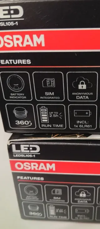 Baliza V16 DGT Osram Nueva