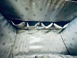 Beauty case Samsonite vintage blu oro