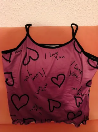 Pijama corto I Love You