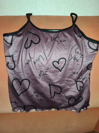 Pijama corto I Love You