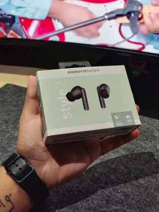 Energy Sistem Style 2 Auriculares Inalámbricos Neg