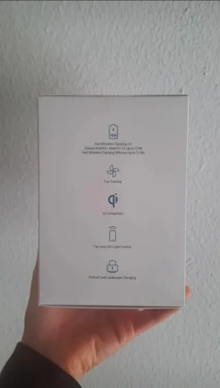 Cargador Inalámbrico Samsung Fast Charge