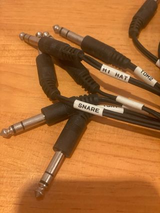 Yamaha TP65 – Varios pads electrónicos y cables