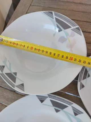 Servizio piatti da 6 + piatto portata