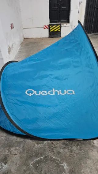 Para vientos para la playa Queucha