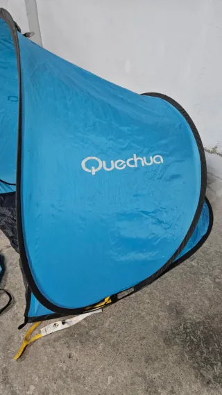 Para vientos para la playa Queucha