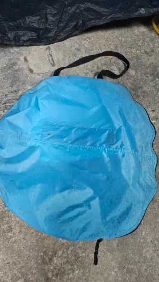 Para vientos para la playa Queucha