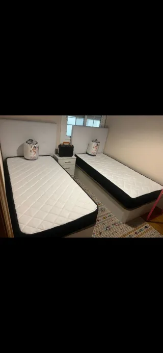 Canapés abatibles Colchones viscoelástico