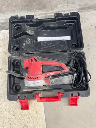 Lijadora Einhell con maletín