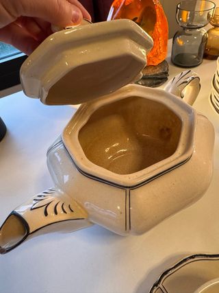 Juego de café cerámica vintage