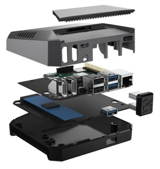 Raspberry Pi 4 + Caja Argon ONE M.2