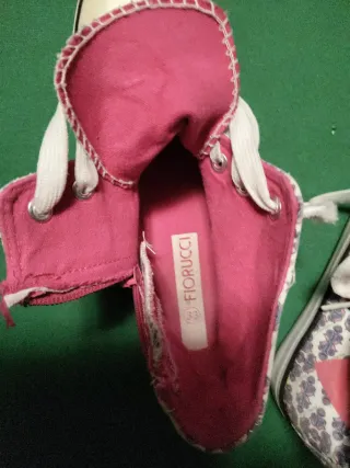 Scarpe ginnastica bambina alte fantasia