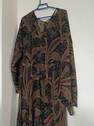 Vestido pañuelo paisley Zara ZW Collection