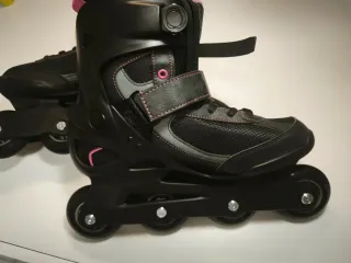 Patines en línea Oxelo negros con bolsa