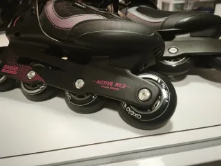 Patines en línea Oxelo negros con bolsa