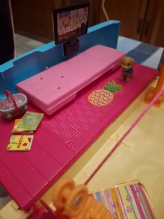 Casa delle bambole Barbie con tema cani