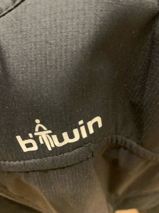 Chaqueta Ciclismo Btwin Talla XL Negra