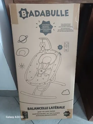 Altalena motorizzata Badabulle