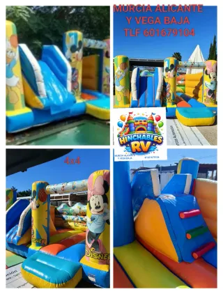 Autoservicio Castillo hinchable y colchonetas 30€