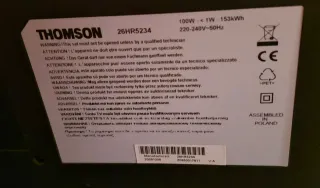 Televisor Thomson 26HR5234 Negro
