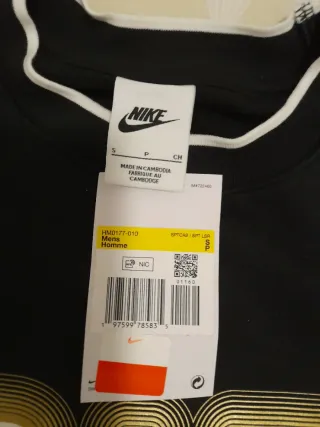 Sudadera Nike Air Negra Talla S