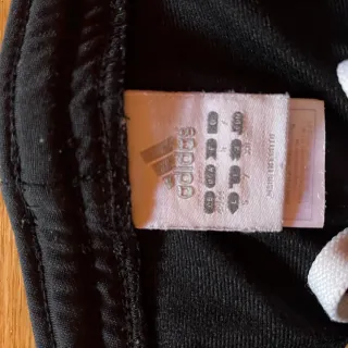 Pantalón Adidas Ancho Negro