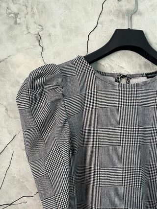 Vestido cuadros talla M