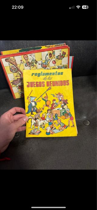 Reglamentos Juegos Reunidos Geyper Años 60
